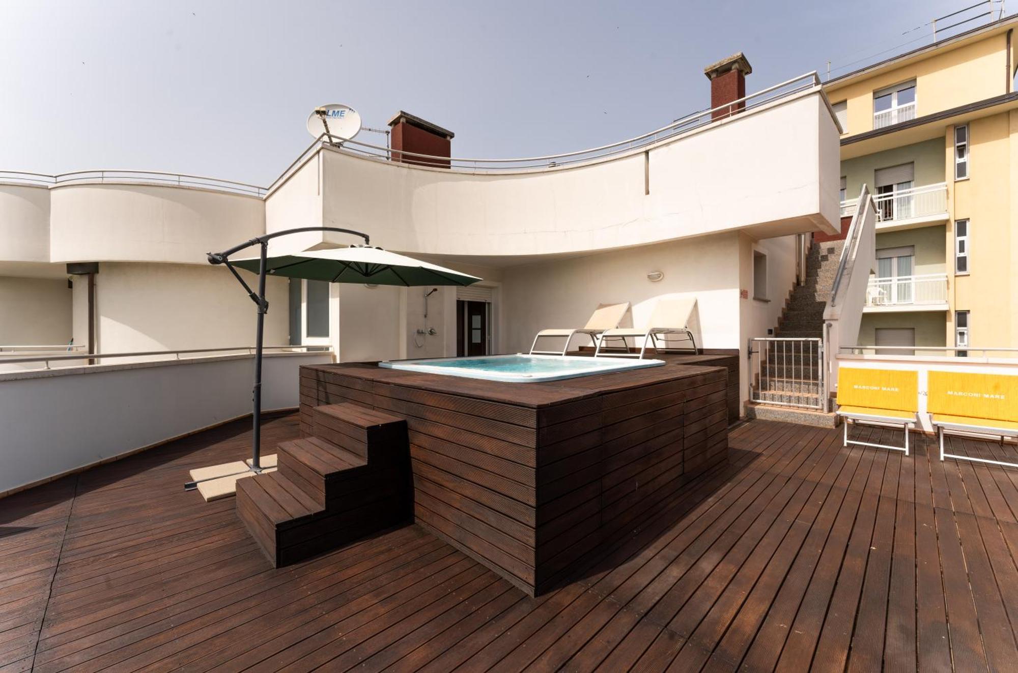 Residence Marconi Mare Rimini Esterno foto