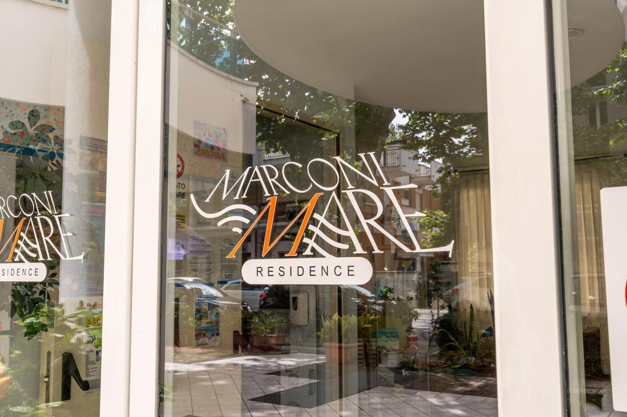 Residence Marconi Mare Rimini Esterno foto